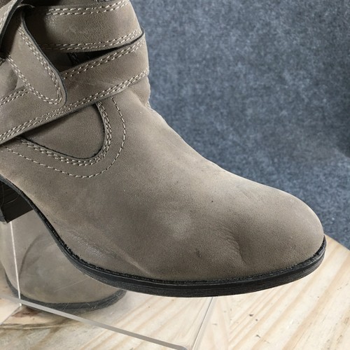Rocket Dog Boots Womens 9.5 Sayla Ankle Western Booties Heels Brown Pull On - Picture 6 of 23