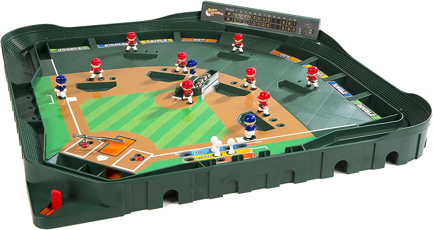 Game Zone Super Stadium Baseball Game with Realistic Baseball Action