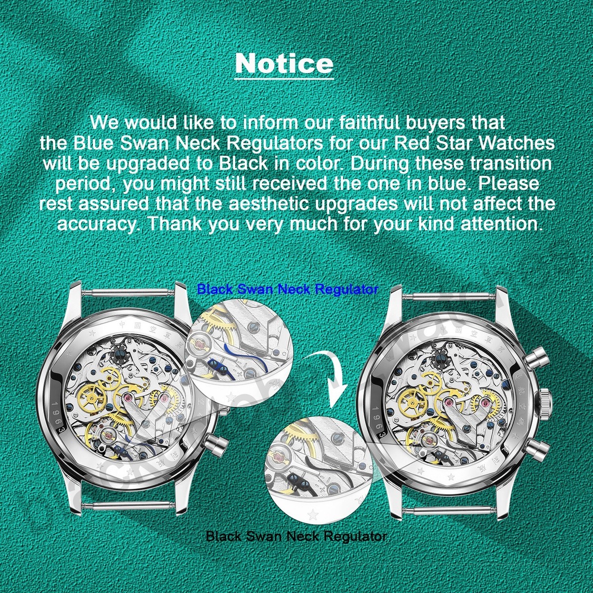 RED STAR 1963 SEAGULL ST1901 Chronograph Hand Wind Mechanic watch