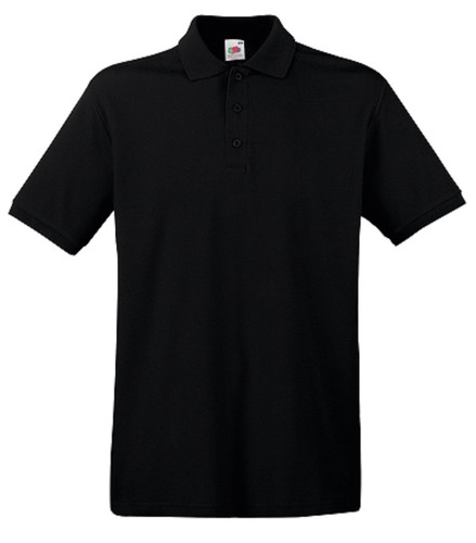 3 Pack Fruit of the Loom 100% Cotton Premium Polo T Shirt Tops 22 Colours S-3XL - Picture 10 of 18