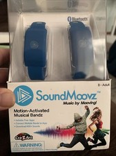Cra-Z-art Motion-Activated Musical Bandz - SoundMoovz 66002 - Blue - Bluetooth