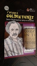 Super Secret Fun Club SSFC Willy Wonka Golden Ticket RARE 2021 SIGNED 2 of 50 