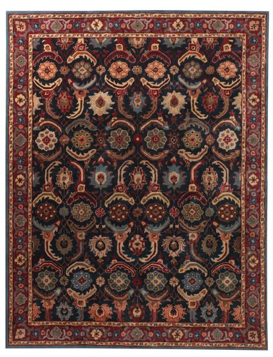 PB Rugs Adeline Blue Handmade Tufted Antique Style Woolen Without Tariff & duty - Picture 5 of 23