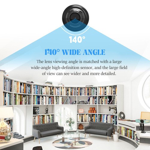 Mini Camera Wireless Built-in battery Wifi Home Security - HD 1080P Night Vision - Picture 4 of 17