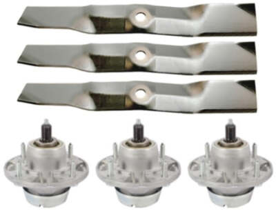 Lame Tosaerba Oregon 2PK Per John Deere Modelli 38 Srx895 Lt133 Lt150 Lt155 Lt166 - Foto 3