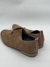 Dr. Scholl's Be Free Tan Suede Bowling Style Slip On Shoe Size 9 Rialta Comfort