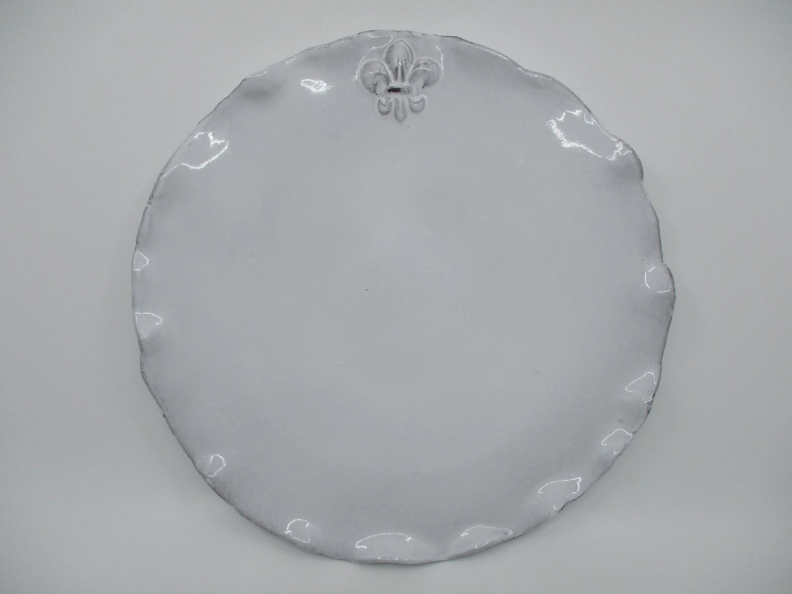 Abigails Fleur de Lis Service Plate