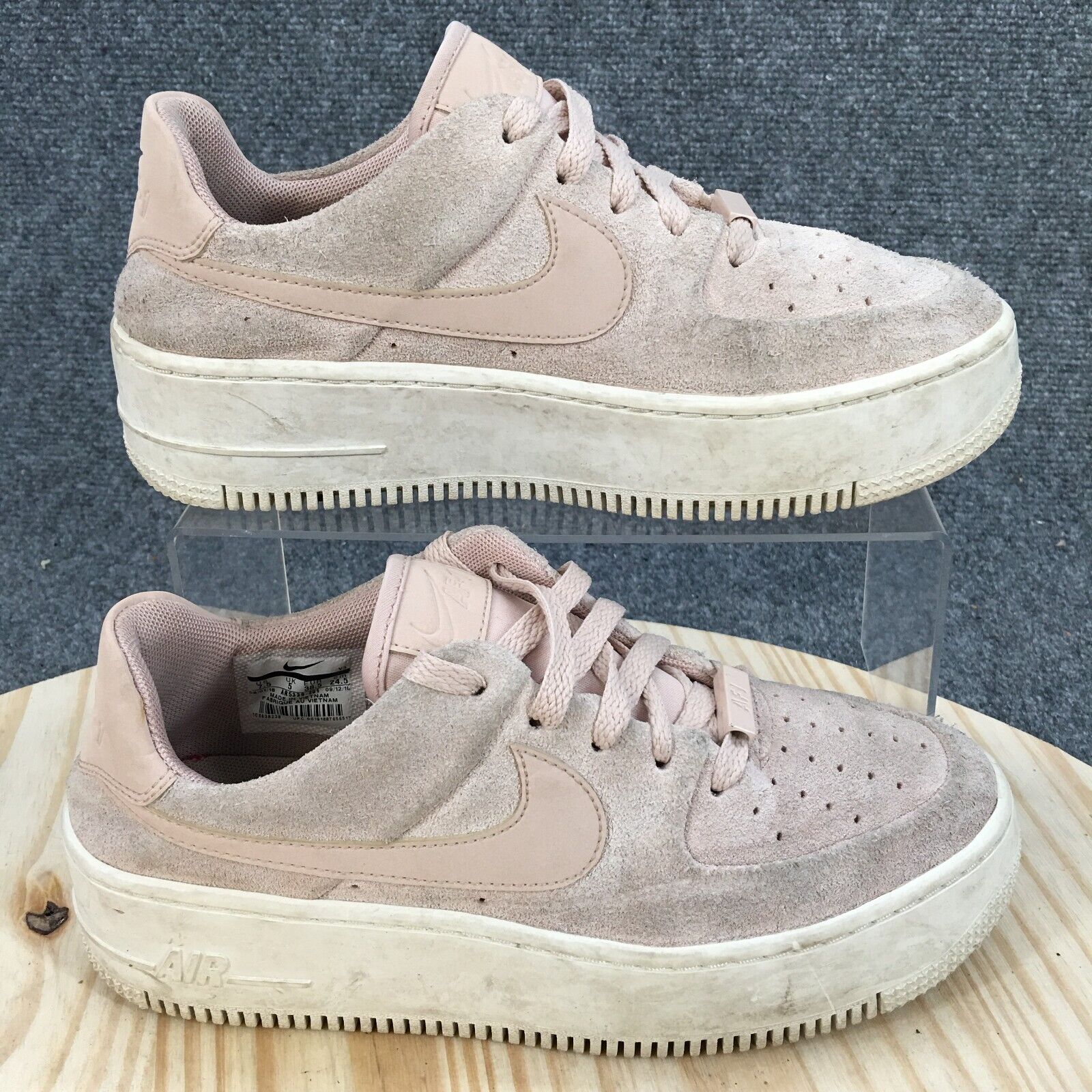 Size 7.5 - Nike Air Force 1 Sage Low Particle Beige 2018 for sale 