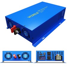 24V DC to AC 120V 220V Pure Sine Wave Inverter 3000W Power Generator Car Home RV