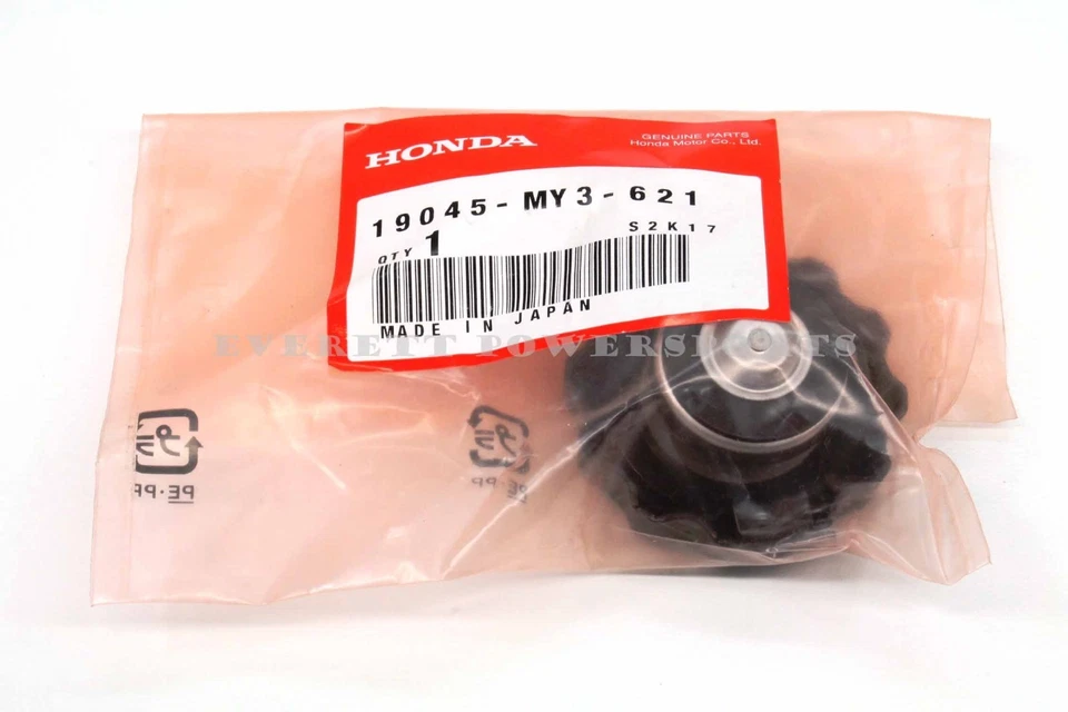 Nueva tapa de radiador genuina Honda VT ST GL VF NX PC VFR muchas bicicletas (ver notas) #T101 Foto 3 de 3