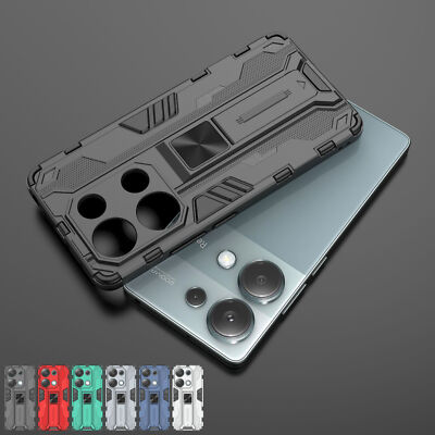 For XiaoMi RedMi Note 13 Pro 5G 13 5G Luxury Hybrid Flexible KickStand Case