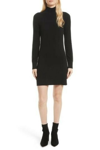 Frame Dress M 100% Cashmere Turtleneck 