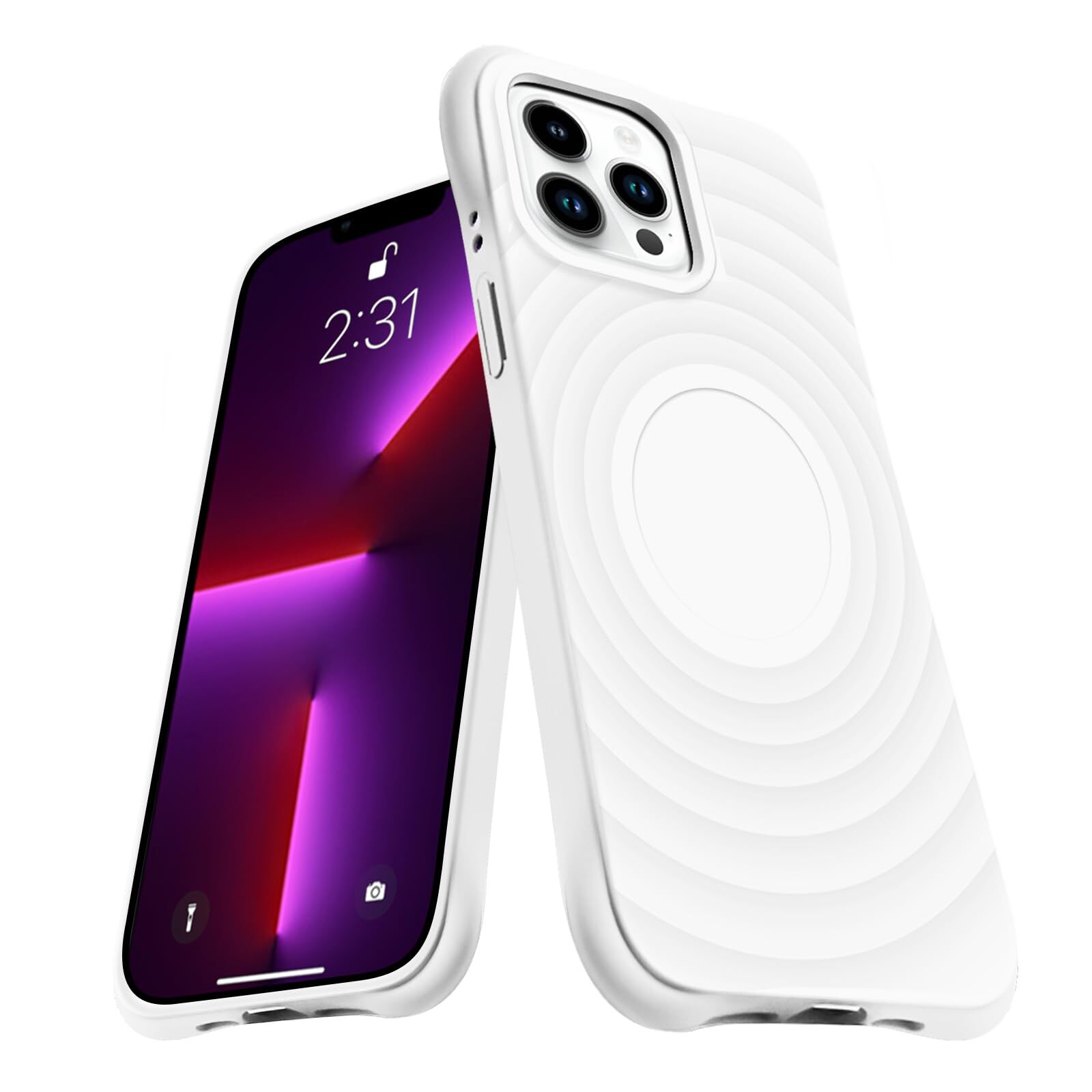 for iPhone 13 Pro Case MagSafe Compatible Silicone Shockproof iPhone 13 Pro 694