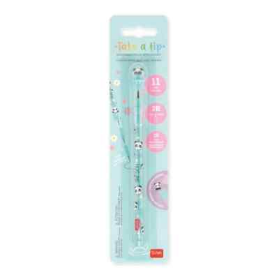 Neu Legami Bleistift Panda Stapelbar mit Radiergummi Take a Tip