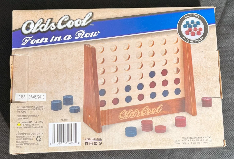 Four in a Row Game - Olds Cool - NIB - Image 2 of 2