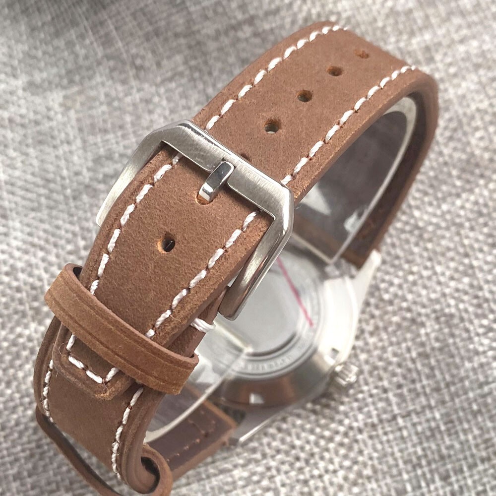 Tandorio 36mm Pilot Style 20ATM Japan Miyota 8215 Automatic Diving Mens Watch