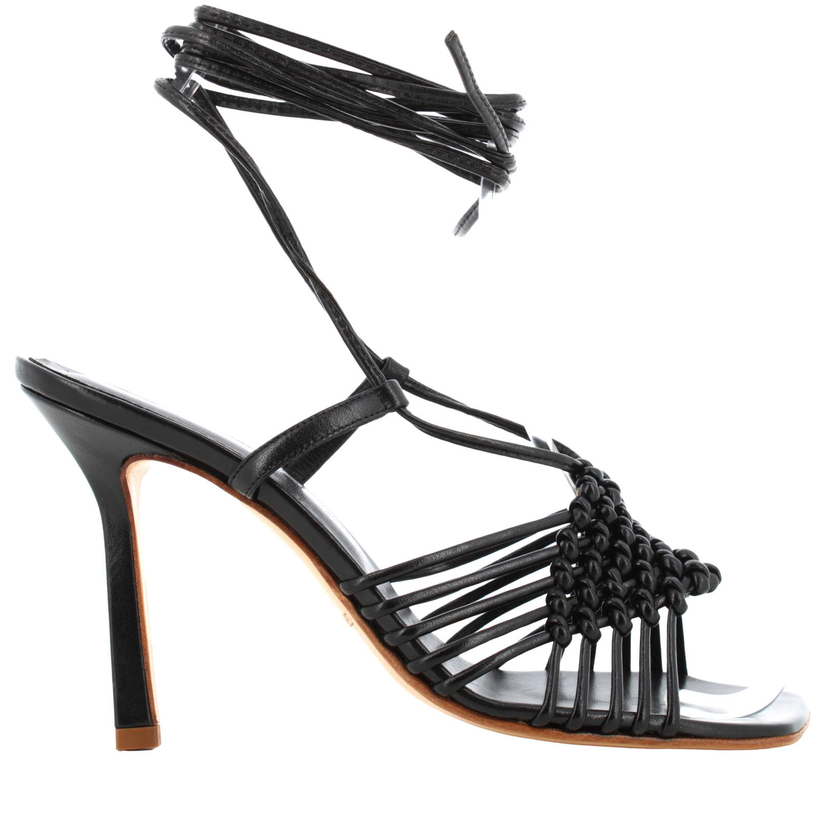 Джанкарлопаоли P22g Damensandalen Q3HI100 SCHWARZ