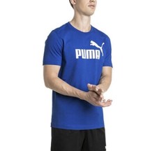 Puma Essentials Logo Tee Sz Small Men's T Shirt 100 Cotton