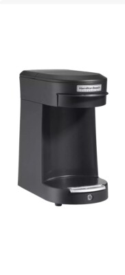 Hamilton Beach Commercial HDC200B Black 1 Cup Pod Coffeemaker