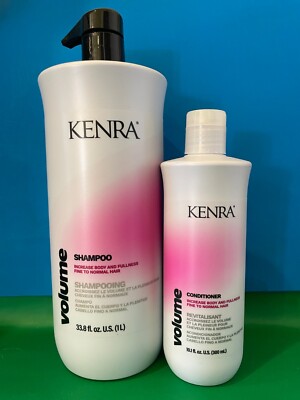 Kenra Volume Shampoo & Conditioner  New Package & Authentic 33.8oz & 10.1oz