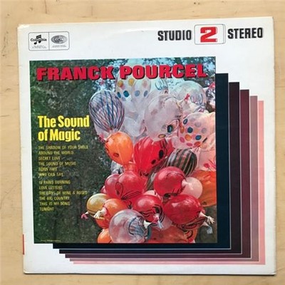 FRANCK POURCEL THE SOUND OF MAGIC LP SECOND PRESSING OF 1967 STUDIO TWO ALBUM (L