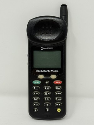 Qualcomm QCP-860 - Black - Rare Vintage Cellular Phone - Untested AS IS
