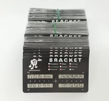 50Sets Dental Orthodontic MIM Monoblock Metal Brackets Mini Roth 022 345 hooks