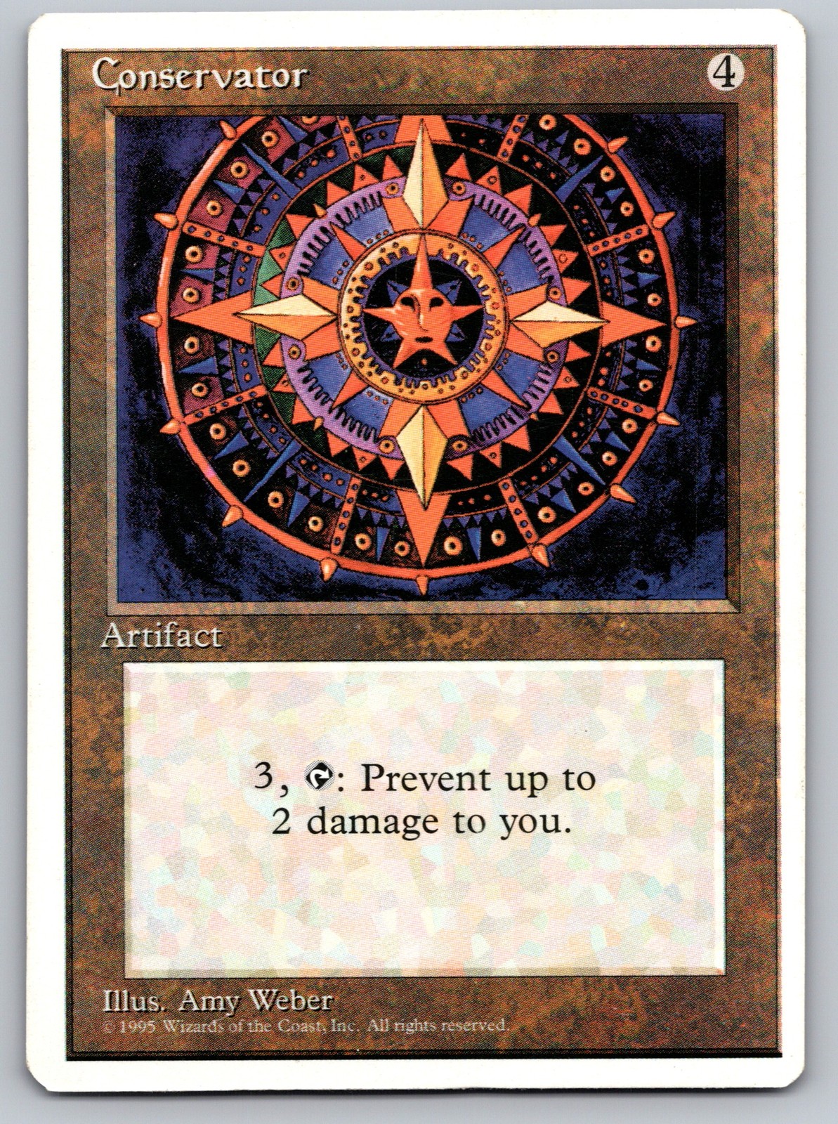 Conservator Fourth Edition Magic The Gathering MTG
