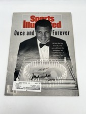 Muhammad Ali Signed Sports Illustrated Birthday Cover Magazine