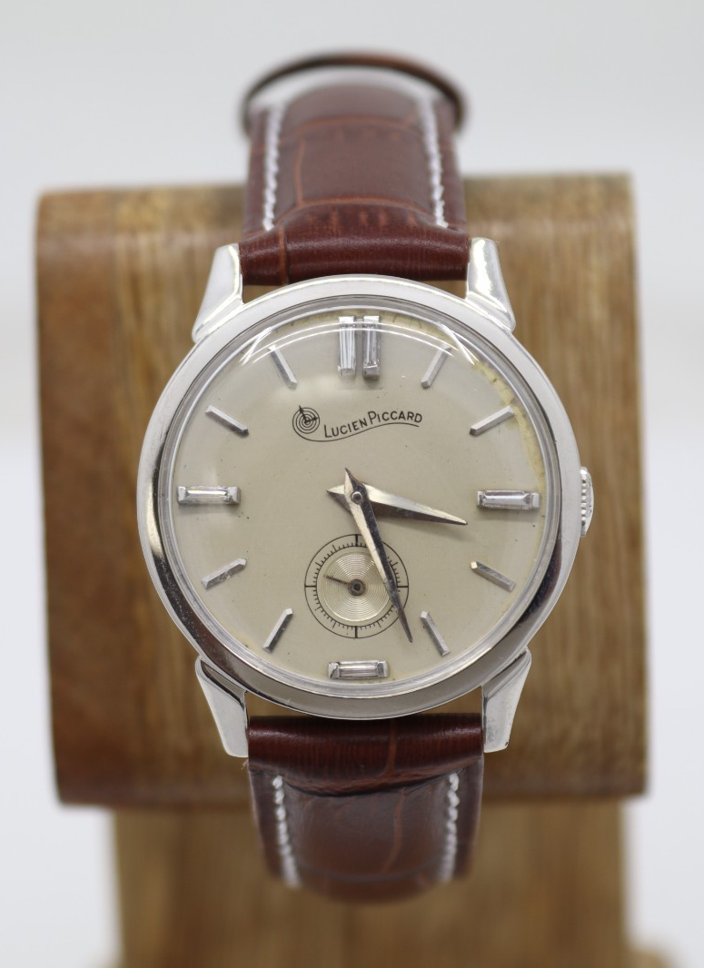 Lucien Piccard Palladium 32.5mm Diamond Dial Watch W  display picture 3