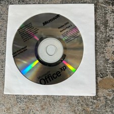 Microsoft Office XP Version 2002 Service Pack 1 -Sealed with Product Key