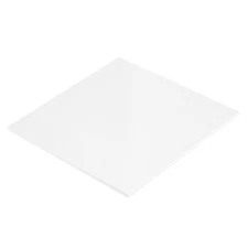 ABS Plastic Sheet 8 Inch x 8 Inch x 0.12 Inch ABS Styrene Sheets White