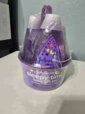 Johnson's Sleepy Time Baby Gift Set  4-Piece Bath & Lotion Essentials New/Seeled