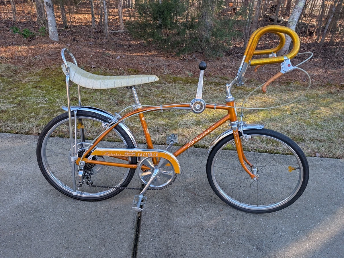 SCHWINN 1968 COPPERTONE Bicycle 5 speed RAMS HORN FASTBACK