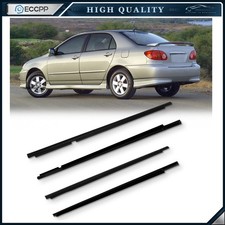 For 2003 2004-2008 Toyota For Corolla Door Window Seal Belt Molding Front Rear For 2003 2004-2008 Toyota For Corolla Door Window Seal Belt Molding Front Rear