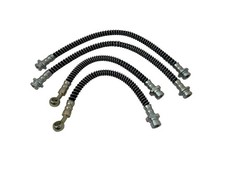 SUZUKI SAMURAI SJ413 SJ410 BREMSSCHLAUCH LEITUNGSSATZ VORNE & HINTEN | Passen...