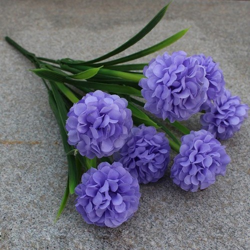 Artificial Flowers Silk Fake Plants UV Resistant Home In/Outdoor Garden