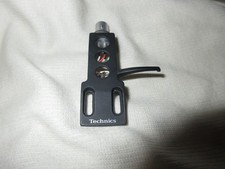 Technics Turntable Phono Black Headshell Vintage For Record Player Wires OEM SL