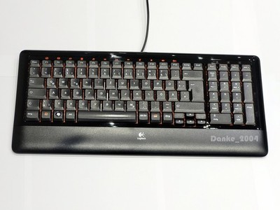 Logitech Y-U0004 Deutsche Tastatur QWERTZ compact Keyboard K300