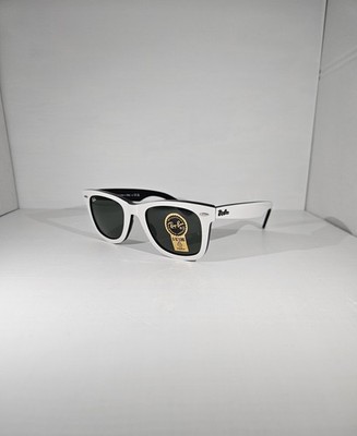 Ray Ban Sonnenbrille Wayfarer White RB 2140