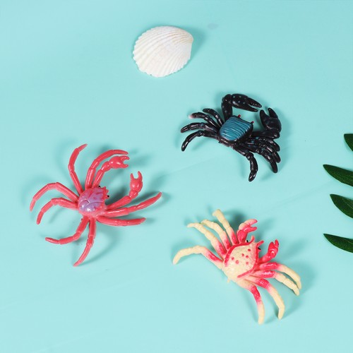 16 Pcs Simuliertes Spielzeug Für Schildkrötenkrabbenmodell Krabbentierspielzeug - Photo 8/11