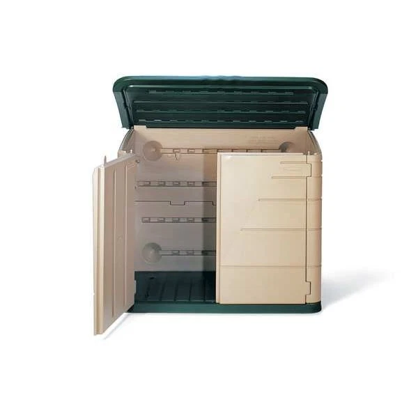 Rubbermaid Commercial Fg374701olvss 32 Cu Ft Resin Horizontal Outdoor Storage - Image 3 of 4