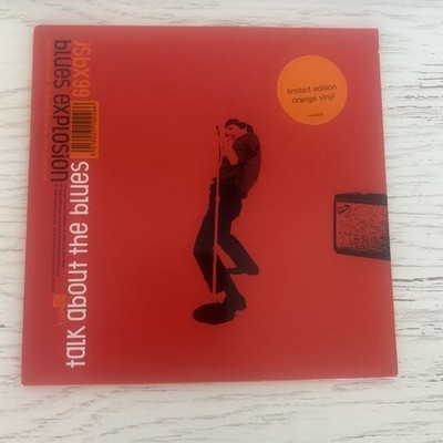 Jon Spencer Blues Explosion Talk About The Blues Orange Vinyl Picture Sleeve/45