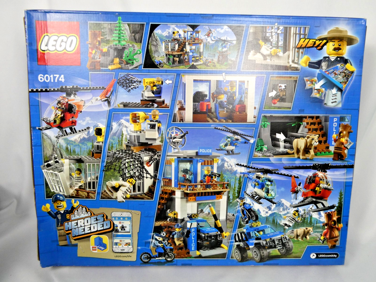 LEGO CITY: Mountain Police Headquarters (60174) for sale online