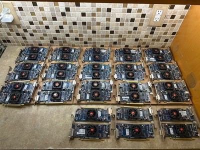 LOT OF 41 Dell AMD RADEON HD 5450 Graphics Card 512MB DDR3 0XF27T