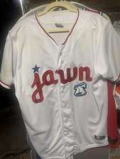 Adam Haseley Game Used / Autographed Lehigh Valley IronPigs “Jawn” Jersey
