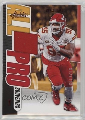 2024 Panini Absolute All Pro Souvenirs 17/199 Chris Jones #AP-CJS 6t7