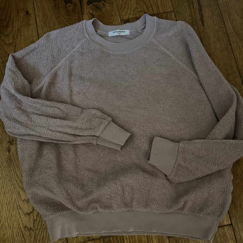 EUC Perfect White Tee Pullover Ziggy Light Pink Blush Small