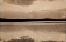 Long Lake, NAPLES, Maine Real Photo Postcard