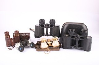 Binocolo vintage Inc Carl Zeiss Deltrintem 8x30 Zeiss 8x20 ecc x6